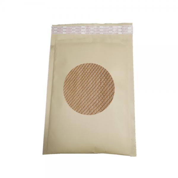 Quality Large Self - Seal Bubble Mailers Honeycomb Paper Padded Biodegradable Cushion for sale