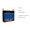 China Powerful Prismatic Lithium Batteries , 24V 200AH Battery Forklift Truck factory