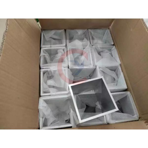 Quality ISO9001 Powder Coated Aluminium Box Section 7050 Alu Square Tube for sale