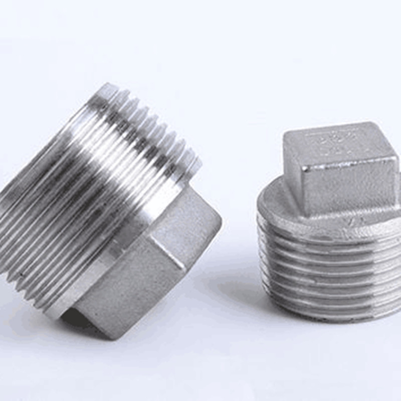 China Stainless Steel Screwed Pipe Fittings Female Threaded Socket For Water Supply factory
