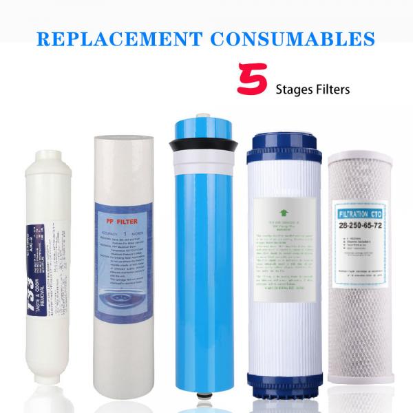 Quality OEM 97% Whole House Reverse Osmosis Water Filtration System 6 Stages for sale