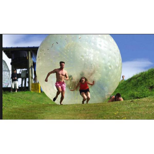 Quality Adults Inflatable Outdoor Games Waterproof Body Zorbing Ball For Grass for sale