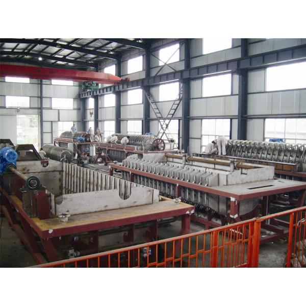 Quality Iron Ore Slurry Rotary Disc Filter , Vacuum Filtration System 60 M2 for sale