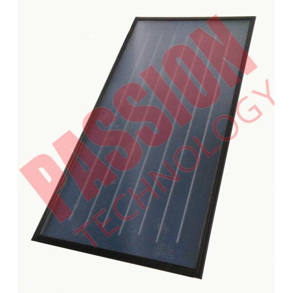 Quality Professional Flat Plate Collector , Flat Plate Solar Hot Water Collector Red Copper for sale