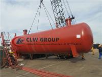 China Carbon Steel 80000L 40MT Buried LPG Gas Storage Tank factory