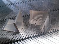 China Mill Finished 90 Degree Aluminum Angle , 250 Watt Solar Mounting System White / Black Aluminium Angle factory