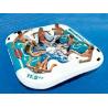 China Water Proof Fiesta Inflatable Floating Island , Family Inflatable Boat factory