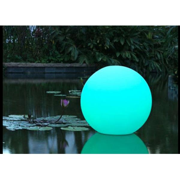 Quality Romantic Color Changing LED Glow Ball Lamp Rechargeable For Garden / Yard for sale