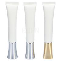 Quality Biodegradable Plastic Cosmetic Tubes Packaging White Seamless 20ml for sale