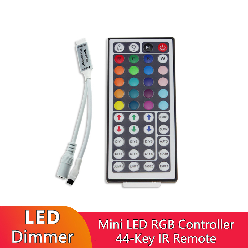 Basic Illusions H7 RGB Color Changing LED Headlight Fog Light Bulbs - 24 Key IR Controller