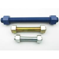 Quality Full Threaded High Strength Double Ended Bolt Customized With 2 Hex Heavy Nuts for sale