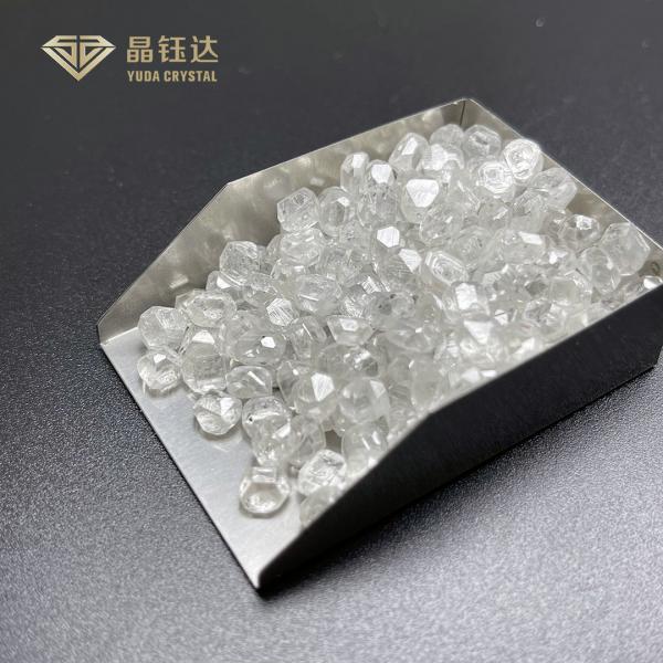 Quality CVD Lab Based Diamonds HPHT Lab Grown Diamonds White Synthetic Rough Diamond for sale
