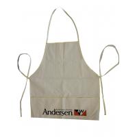 China 300 GSM Cotton 100% Twill 3/1 Anti-stain Anti-bacteria Wrinkle-free Chef Works Apron for sale