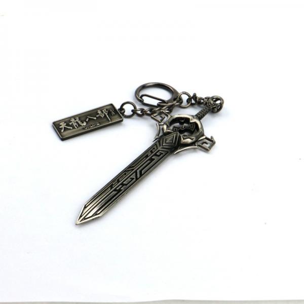 Quality ODM Stamping Aluminium Personalised Metal Key Ring Lobster Claw Keychain Pendant for sale
