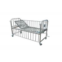 Quality Medical Pediatric Children One Crank Beds Hospital Baby Bed Full Stainless Steel for sale