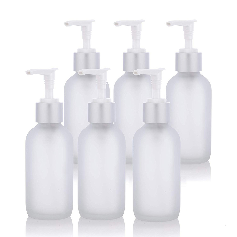 China Customizable Smoothed / Frosted / Textured / Embossed Plastic Cosmetic Bottles 250ml 300ml factory