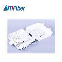 China Plastic SMC Fiber Optic Distribution Box 16 Core SC Waterproof FTTH PLC Splitter factory