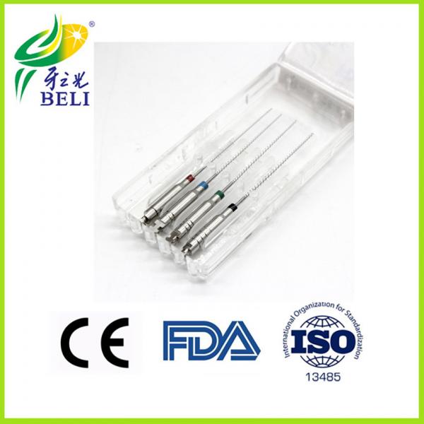 Quality Stainless Steel Endo Rotary Files , High Grade Dental Lentulo Paste Carrier dental endo files for sale