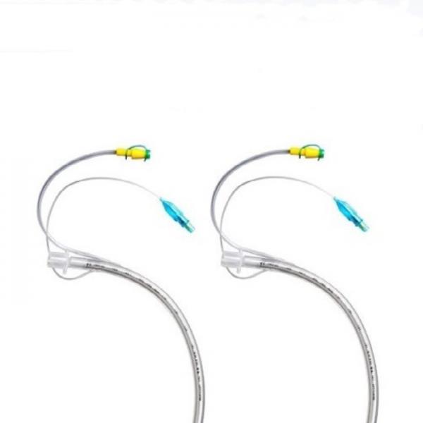 Quality Consumable Medical PVC Tube Armored Endotracheal Tube With Suction Catheter for sale