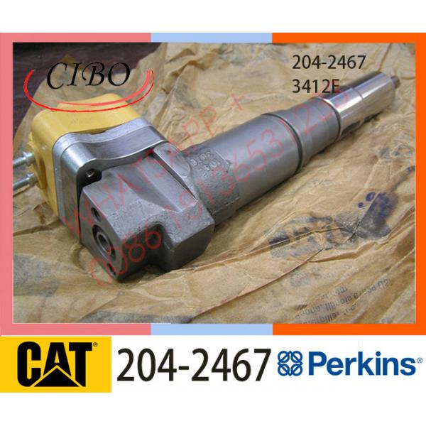 Quality Excavator 3412E/3408E Engine  ,Common Rail Fuel Injector 204-2467 2042467,CAT oriignal injector for sale