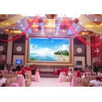 China Inside P6 Rental Electronic Full Color LED Display Board With 576x576 Mm Cabinet factory
