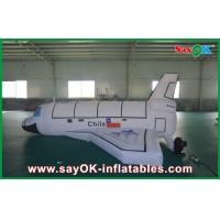 China Giant White Inflatable Air Plane Inflatable Model With CE Or UL Blower factory