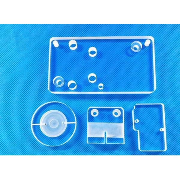 Quality Customization Clear Military Industrial Complex Application Precision CNC Milling Precision Glass Machining for sale