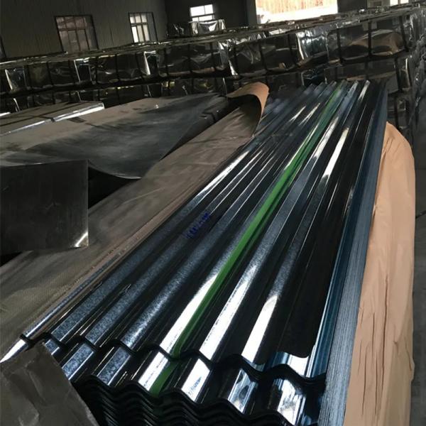 Quality 6-12m Black Colour Coated Metal Roofing Sheets Galvanized Corrugate Steel Sheet for sale