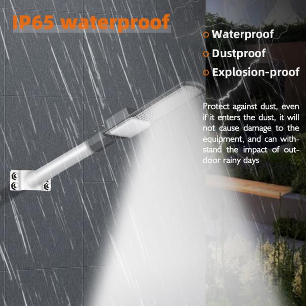 Quality IP65 Waterproof LED Solar Street Lights 220V 200W Aluminium Die Casting for sale