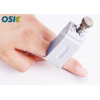 China Pain Relief Broken Bone Splint PVC Matetial With Metal Button For Index Finger factory