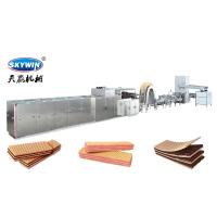 China Intelligent Touch Screen Control Wafer Biscuit Maker Machine Chocolate Wafer Machine for sale