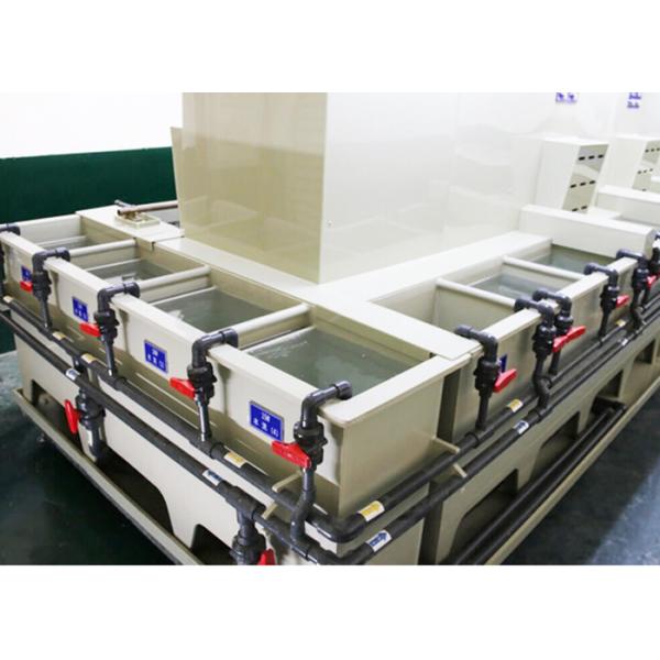 Quality Experimental 10mm PP Electroplating Tanks For Manual Silver Plating for sale