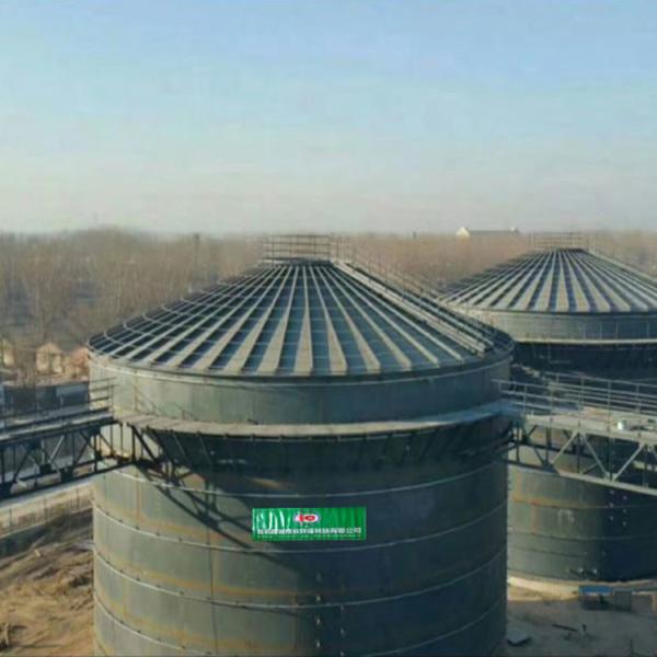 Quality WWTP 800m3 Biogas Digester Tank RNG Anaerobic Digester Septic Tank for sale