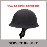 China Wholesale Cheap China Army Black Military Police Service Steel Helmet factory