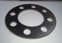 China Graphite tanged insert reinforced gasket cutting machine factory