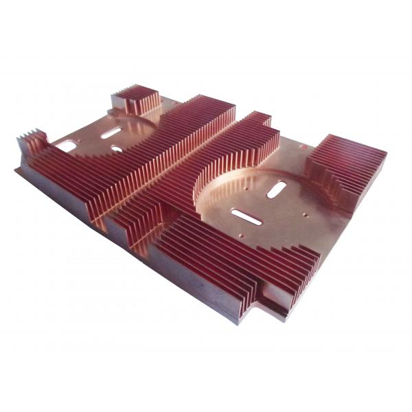 Quality Customized Skiving Copper Heatsink Aluminum Heatsink Extrusion For Computer Mainboard for sale