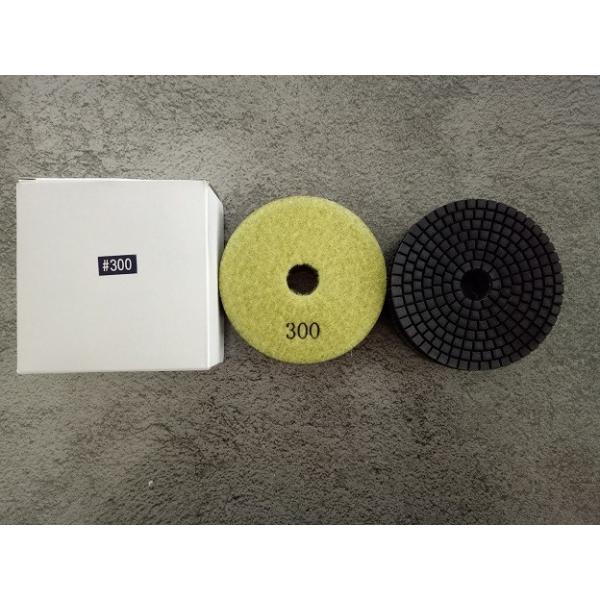 Quality 4 Inch Resin Bond Wet Diamond Polishing Pads For Stone High Effective for sale