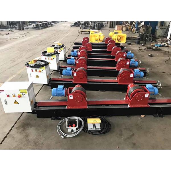 Quality 20T Pipe Weding Rotator Lead Screw Welding Turning Rolls For Oil Tank/Wind Tower Welding for sale