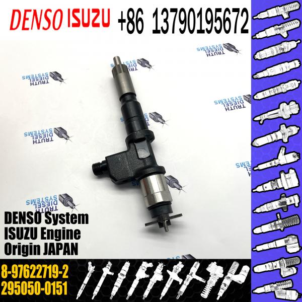 Quality New Diesel fuel common rail injector 295050-0151 295050-0152 8-97622719-2 8-97622719-3 For ISUZU for sale
