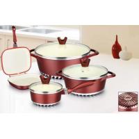 China cookware set with energy-saving bottom nonstick cookware set aluminium cookware set for sale