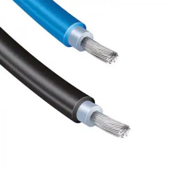 Quality XLPE Insulation Solar Photovoltaic Cable PV1-F-1*4/1*6  Solar Pv Dc Cable for sale