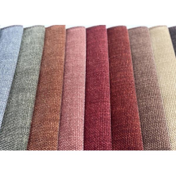 Quality 100% Polyester Suede Sofa Fabric Red Suede Upholstery Fabric for sale
