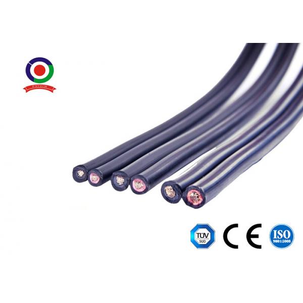 Quality 6mm2 Solar PV Cable Wire OD 6.5mm TUV Approved Weather - Resistant for sale
