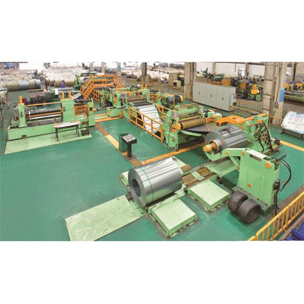 Quality High Accuracy Sheet Metal Slitting Line With Fast Change Twin Slitters for sale