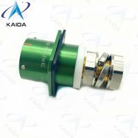 China Stable Y50DX-1801Z30KL Circular Connector Panel Mount Style Green Andoized factory