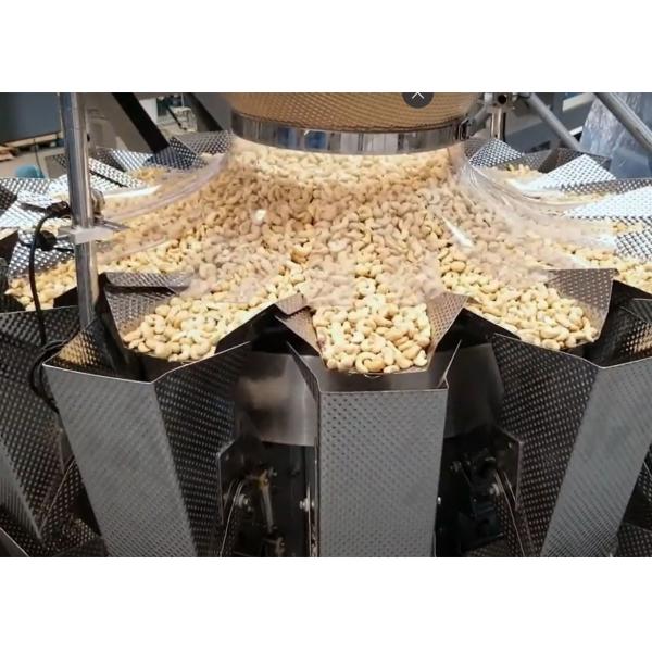 Quality Multihead Weighing Machine Multihead Weigher for Roasted Nuts Cashew Nuts for sale