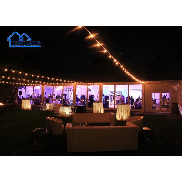 Quality Double Layer Modern Large Event Marquees Tents Water Resistant Heavy Duty Tent Material for sale