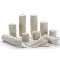 China Disposable Medical Bandage Natural Color Elastic Crepe Bandage, cotton,  spandex factory