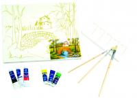 China Integrated Acrylic Paint Starter Set , Travel Acrylic Paint Set For 8 Year Old factory