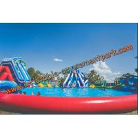 China 30 m Diameter  Inflatable Water Parks Colorfull Inflatable Amusement Park factory
